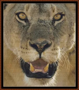 Lion ! Top 10 cross stitch patterns of June 2025