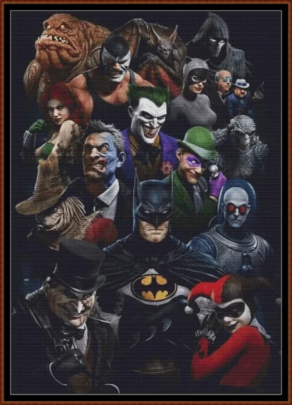 The Gang Top 10 cross stitch patterns of June 2025